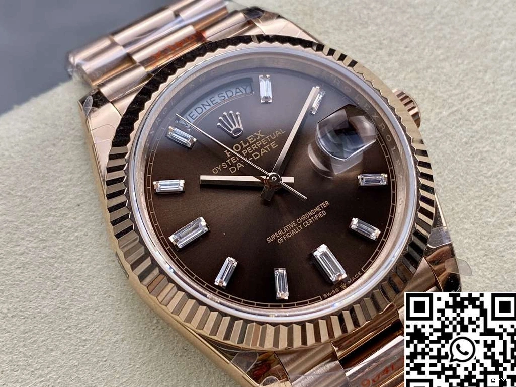 Factory Dial v5 Rolex Chocalate Steel M228235-0003 Date Tungsten QF Day 1028